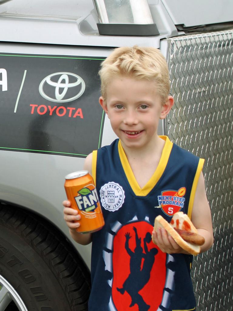 SA Little Legend Liam Morrissey, 6, of Hope Valley Junior Football Club, took part in Auskick in 2020. He will be playing for the first time for Hope Valley Junior Football Club in Under 7s in 2021. Picture supplied.