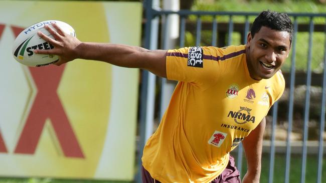 Tevita Pangai Jr looks do have done his job for original buyers. Picture: Liam Kidston