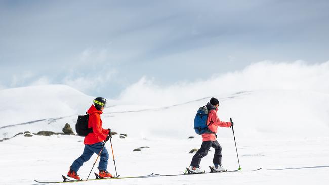 Backcountry tour at Thredbo.