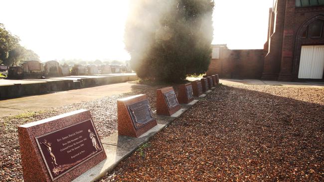 The gravestone is located in Newcastle's Sandgate Cemetery. Picture Peter Lorimer.