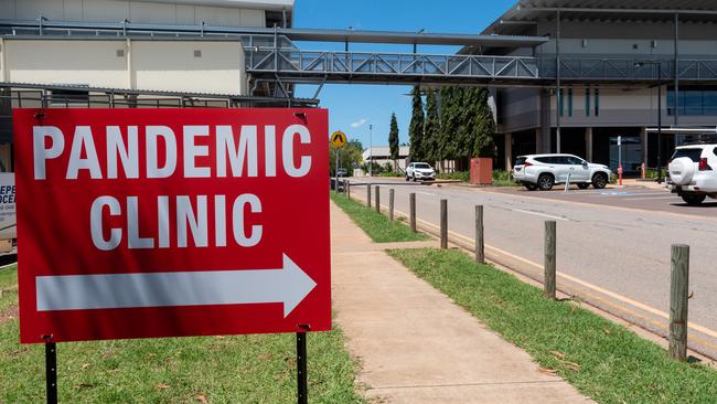 Coronavirus testing laboratories at the Centre for Disease Control, Royal Darwin Hospital. Picture: Che Chorley