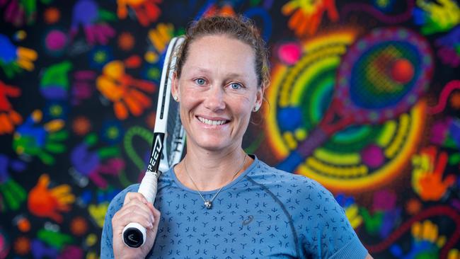 Sam Stosur looking forward to the Australian Open. Picture Jay Town