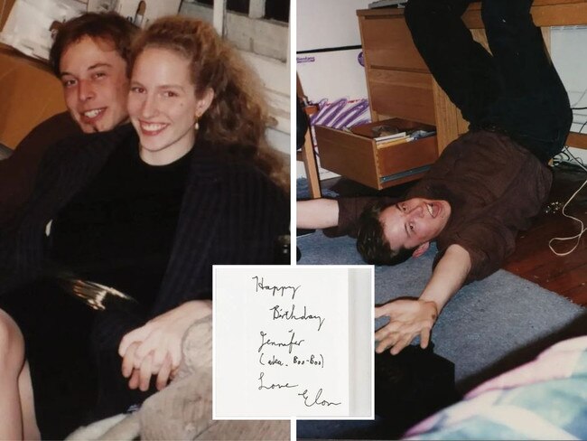 Elon Musk college girlfriend auctioning off rare pics. Picture: RR Auction