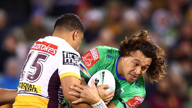 Josh Papalii could be set for a Maroons re-call after producing arguably his best game of the season. Picture: Getty Images.