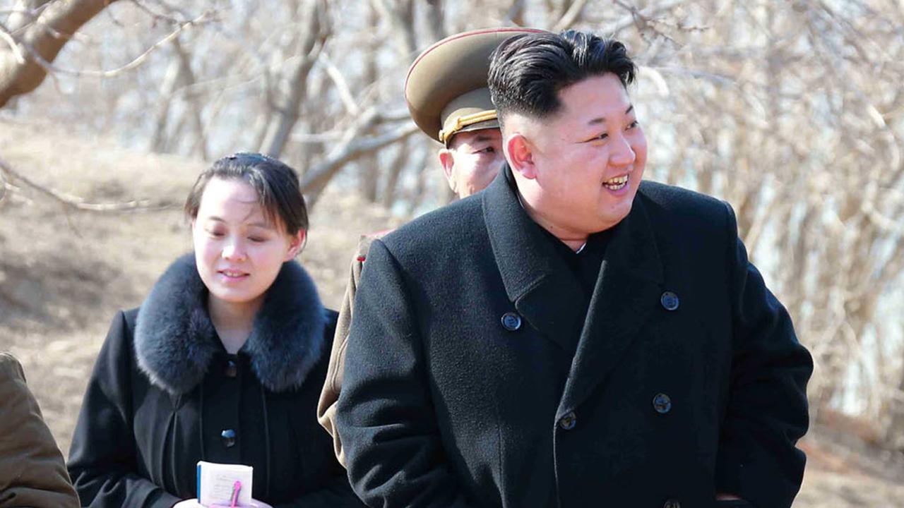 Experts say Yo-jong is becoming her brother’s alter ego. Picture: AFP/KCNA VIA KNS