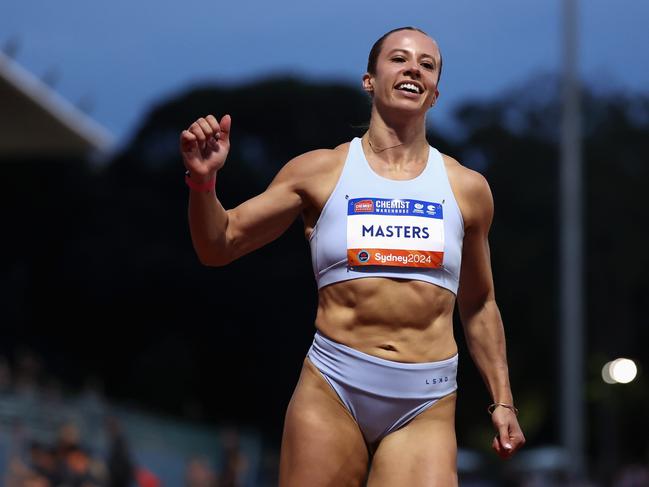 Bree Masters was a part of the record breaking performance. Picture: Getty Images