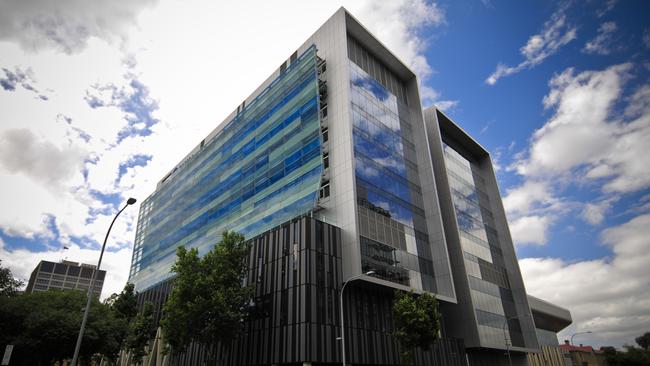 The SA Water building in Adelaide’s CBD. Picture: Roy Van Der Vegt