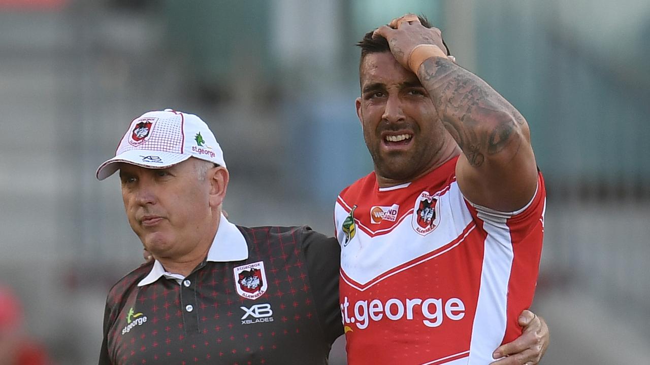 Paul Vaughan has suffered a foot injury at training. (AAP Image/Dean Lewins)