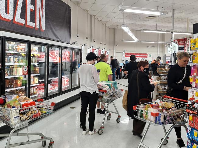 A new replenishment division at Coles will ensure stores have enough stock available to meet forecast demand. Picture: Alison Wynd