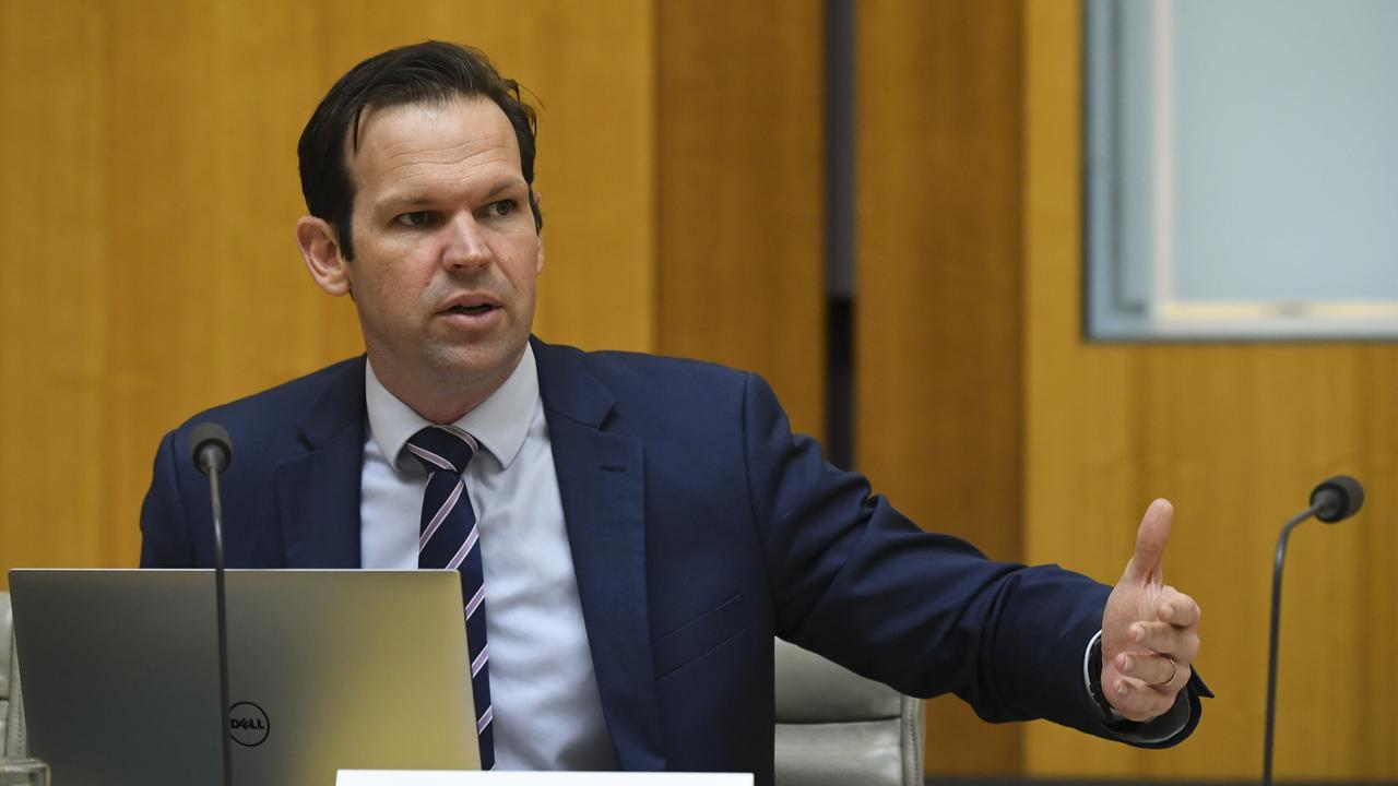 Nationals Senator Matt Canavan accused the Andrews government of selling out. Picture: AAP Image/Lukas Coch