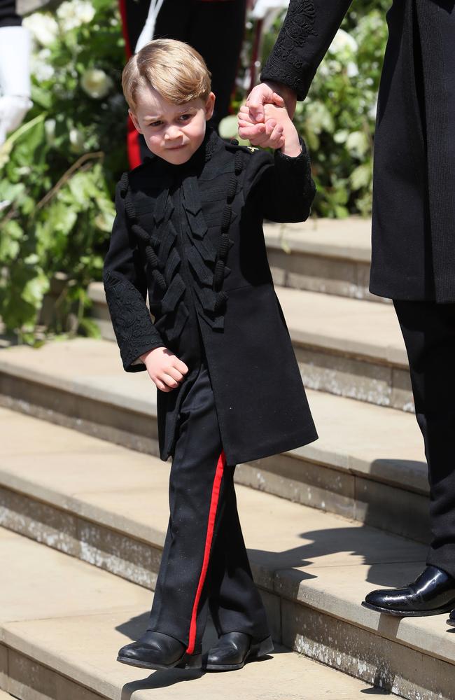 Prince George at the Royal Sussex Wedding in 2018. Picture: Getty Images