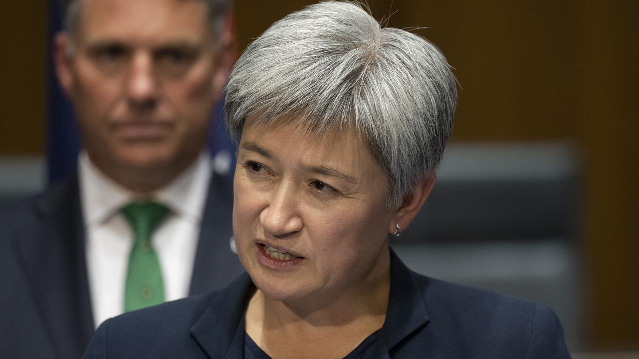 Minister Foreign Affairs Senator Penny Wong. Picture: NCA NewsWire / Martin Ollman