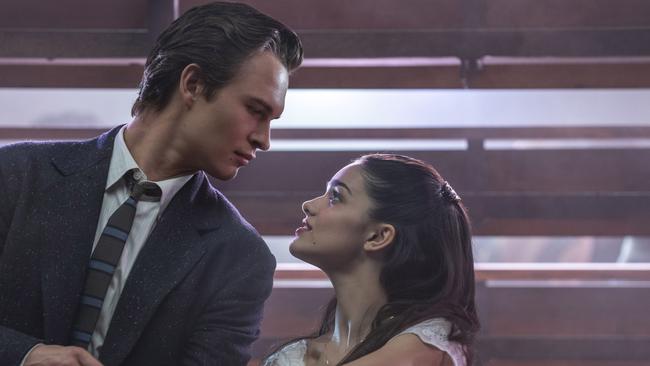 Ansel Elgort and Rachel Zegler in Steven Spielberg’s West Side Story.