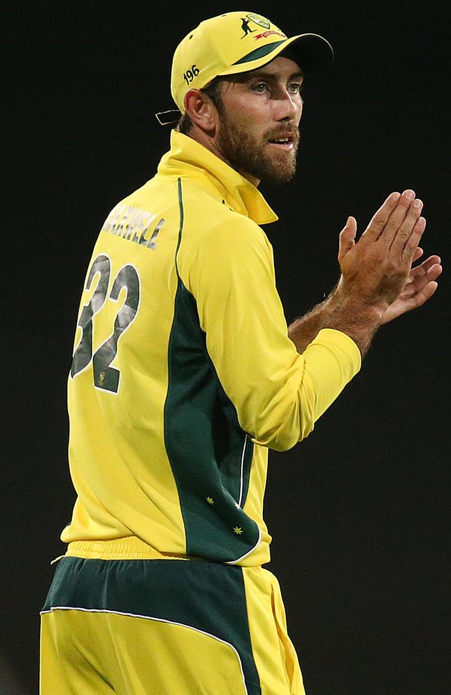 Glenn Maxwell came onto the field as a substitute fielder at teh SCG.