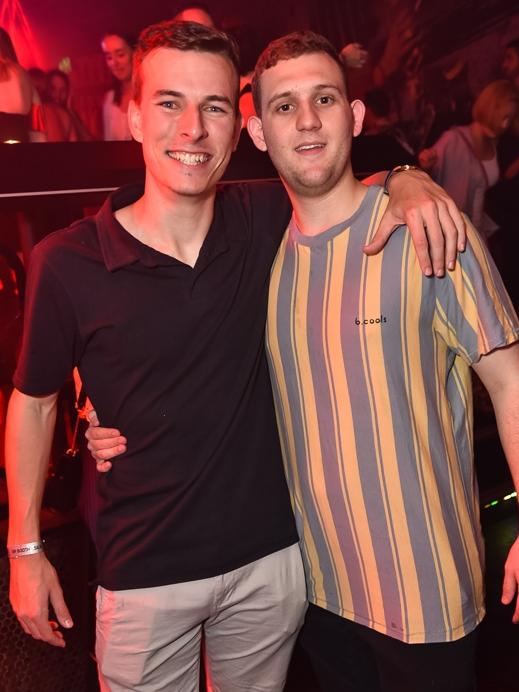 Jack Scott and Tahl Hanna at Shooters.