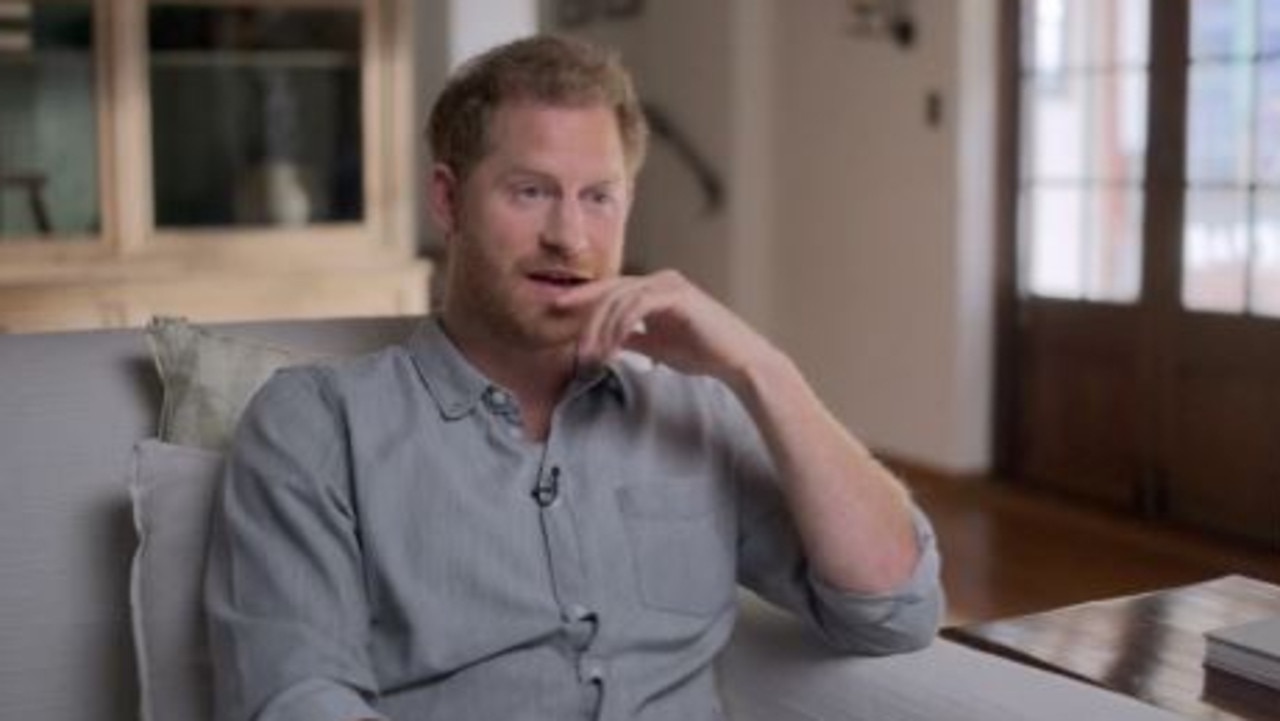 Prince Harry in ‘The Me You Can't See’. Picture: Apple TV