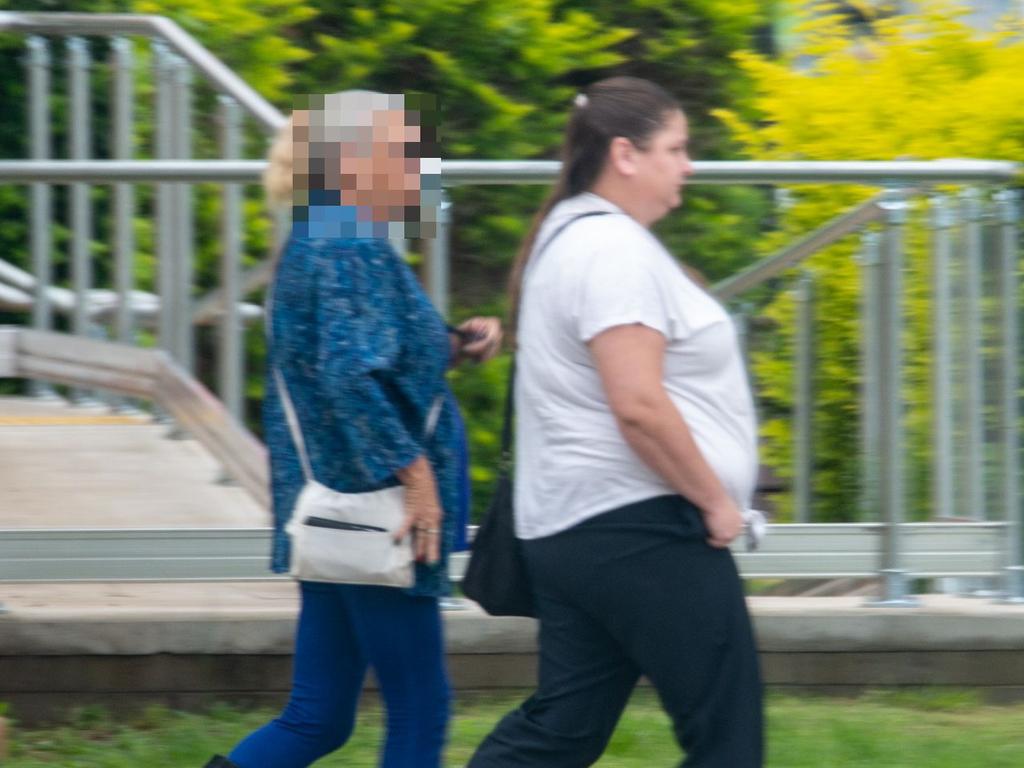 Kylie Ann Shapland, 33, leaves Kingaroy Magistrates Court, November 29, 2021. Picture: Dominic Elsome