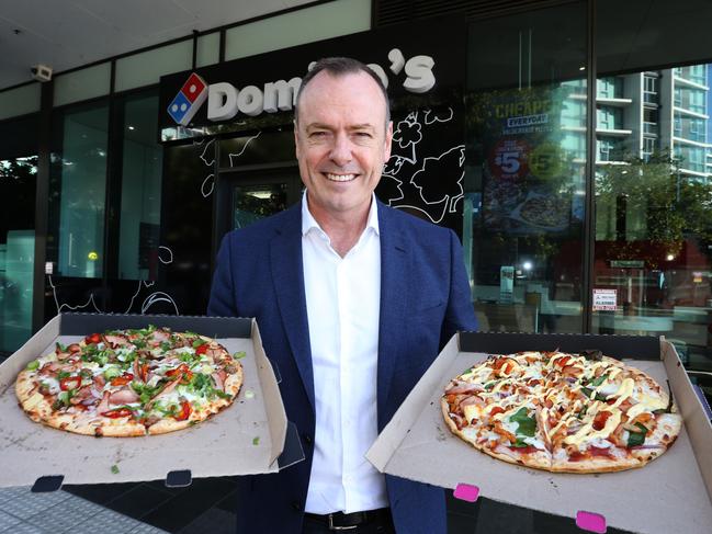 Domino's CEO Don Meij. Picture: Annette Dew