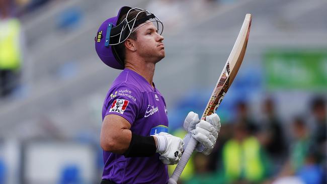 D'Arcy Short is averaging 15 with the bat in BBL10. Picture: Zak Simmonds