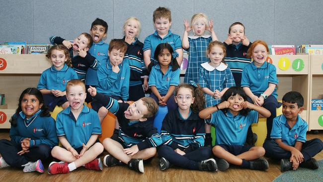 St Catherine of Siena Prep HA Back row L-R: Archie Boyington, Zayne David, Emily Dalton, Kade Phoenix, Ava Smith, Alister Hamm. Middle row: Catharina Pinto Soares, Henry Travers, Svena Silva, Coco Santilli, Piper Upton. Front row: Anna Jomon, Ethan Kelly, Oscar Stokes, Livinia Brussel, Mikayla Augustine, Lucah Pius.