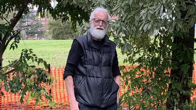 Kew’s Bryan Gracey is fighting for neighbours to retain access to the Genazzano College school grounds. Picture: Supplied