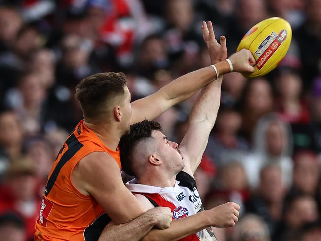 Harry Himmelberg has had one of his most consistent years of footy thanks to his new role in the backline. Picture: Michael Klein