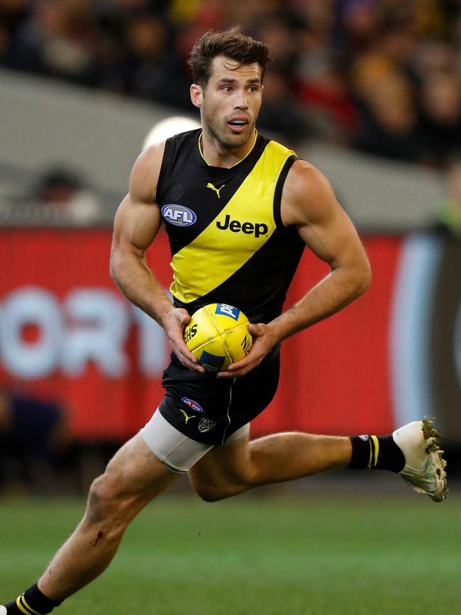 Alex Rance went down with a knee injury in the first game of the season. Picture: Michael Willson/AFL Media.