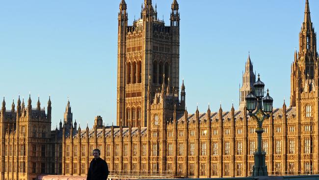 The Houses of Parliament in London. Picture: AFP