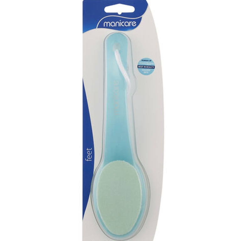 A gentle foot file will help with annoying loose skin. Picture: Supplied