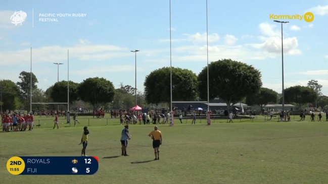 Replay: Qld Royals v Qld Fiji (U18 Boys) - Pacific Youth Rugby Festival Day 3