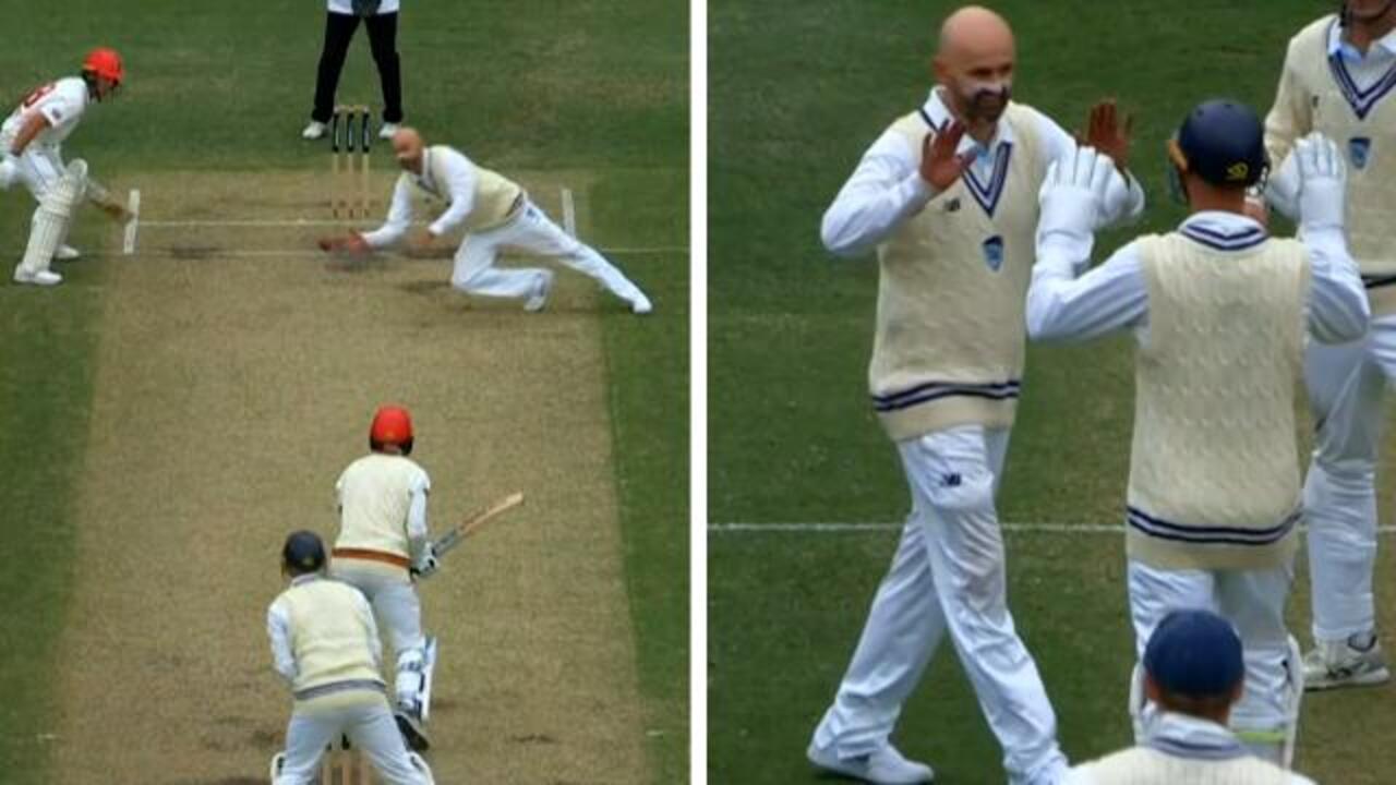 GOAT Nathan Lyon takes another fifer