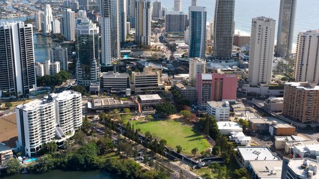 Bruce Bishop carpark. Photo: Supplied