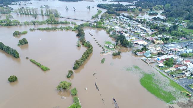 Aerial Footage of Deloraine and Mersey River. October 14. Picture: Tasmania Police