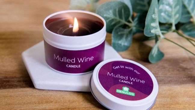 The Mulled Wine candle will be available with the scotch fillet at Godfathers Pizza cafe.