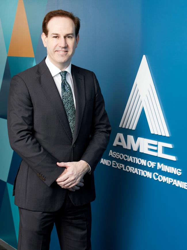 AMEC chief executive Warren Pearce.