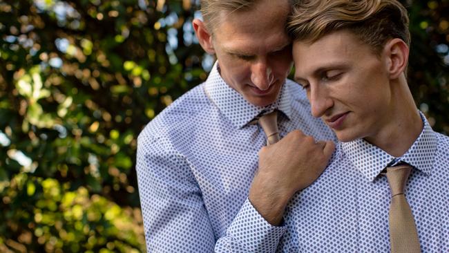 Luke Sullivan and Craig Burns' wedding. Photo: James Dean Photography