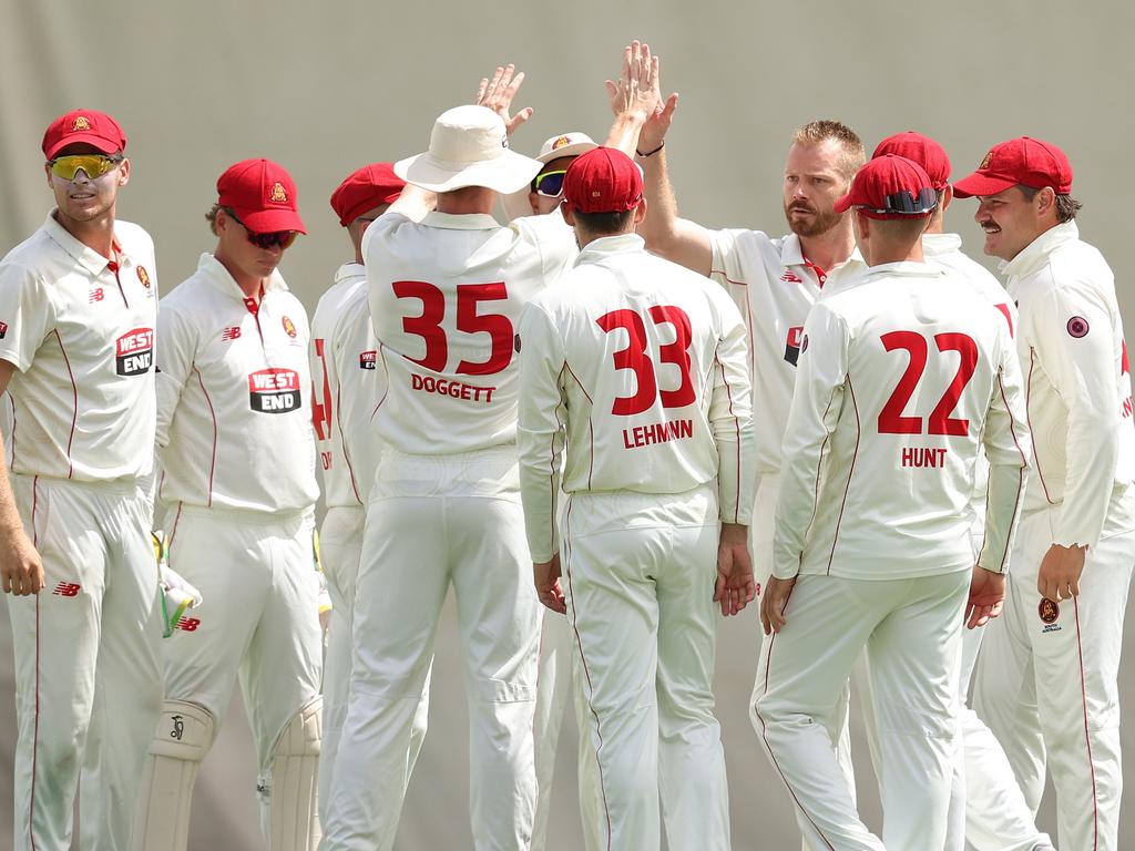 South Australia are chasing a first Shield title in almost three decades. Photo: Paul Kane/Getty Images.