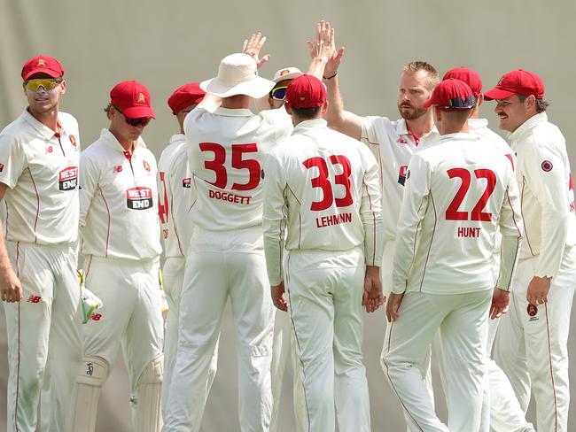 South Australia are chasing a first Shield title in almost three decades. Photo: Paul Kane/Getty Images.