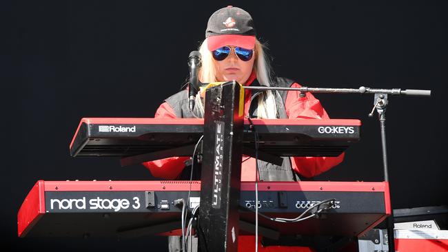 Pop sensation Tones and I performs last year on the main stage at Splendour in the Grass at Byron Bay.