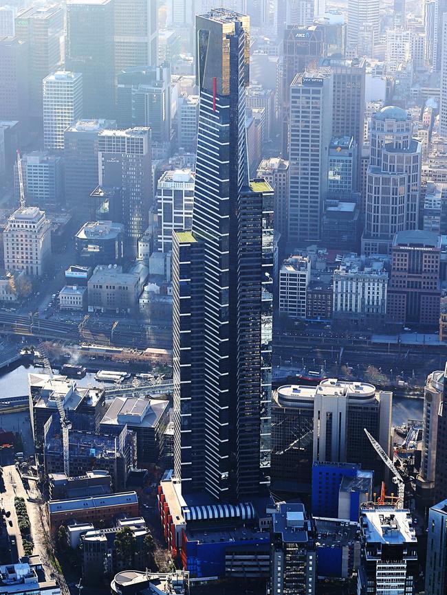 Compare the height of the Eureka Tower, Melbourne’s highest building at 292m, to ...