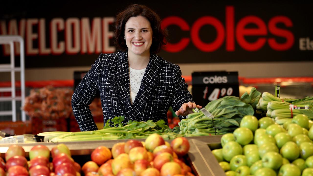 Coles’ chief Leah Weckert earns high praise from Woolworths