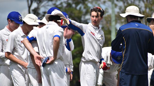 Marist College Ashgrove were winners today. They can thank the hero in the sunglasses (Will Nickelson).