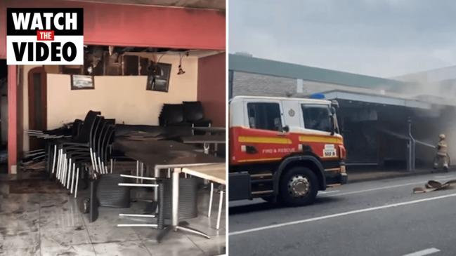 West End restaurant King Ahiram Lebanese Cuisine has been destroyed by fire