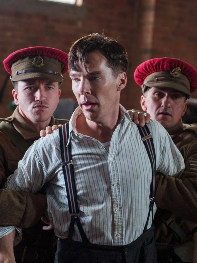 Cumberbatch in his Oscar nominated role as Alan Turing in<i> The Imitation Game</i>. Picture: Roadshow