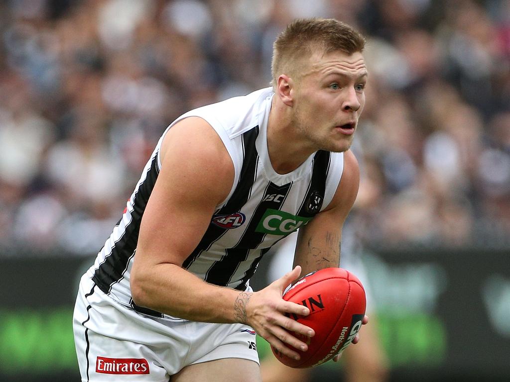 Jordan De Goey remains in limbo. Picture: AAP Image/Hamish Blair