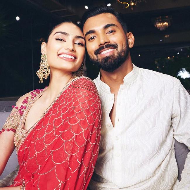 KL Rahul and Athiya Shetty. Photo: Instagram.