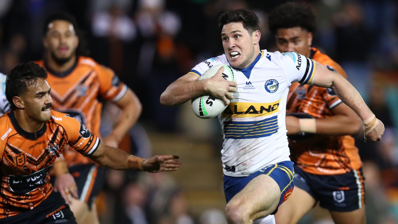 Negotiations over Mitchell Moses’ contract at Parramatta have kicked off. (Photo by Jason McCawley/Getty Images)