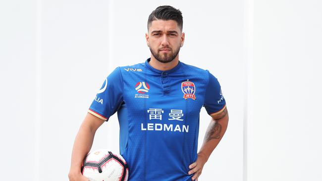 Newcastle Jets star Dimi Petratos.