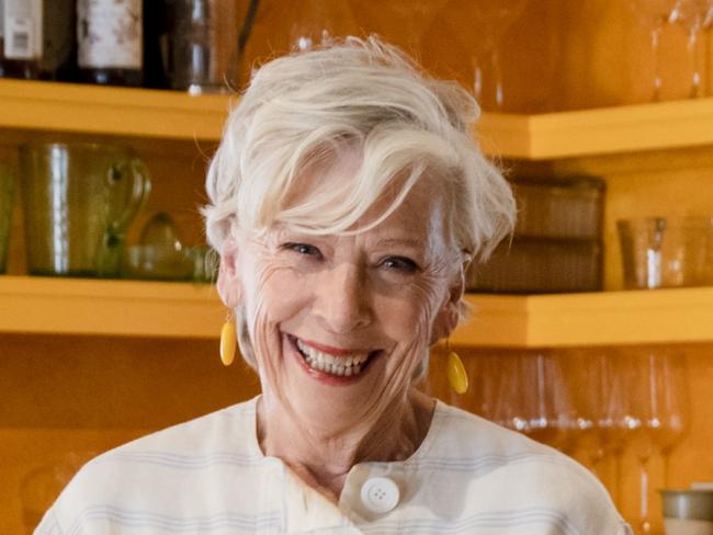 EMBARGO FOR TWAM 23 APRIL 2022. FEE MAY APPLY. Chef Maggie Beer at her farm outside of Adelaide. Jack Fenby/TWAM