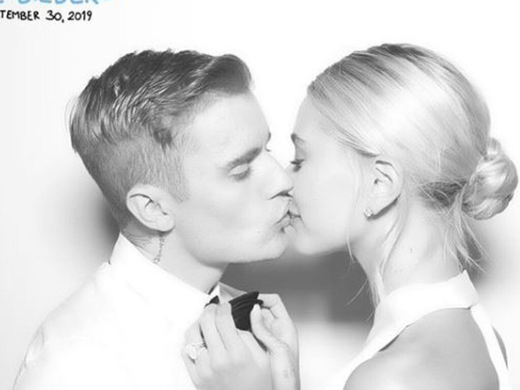 The couple posted intimate shots. Picture: Instagram